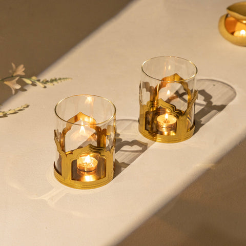 Arch Glow Votives - Aurevaa