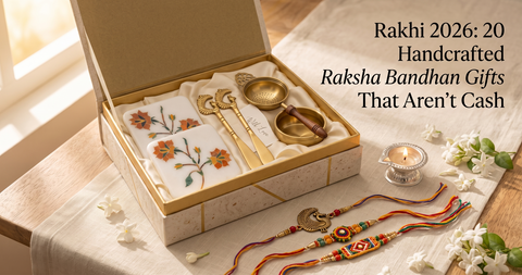 Rakhi 2026: 20 Handcrafted Raksha Bandhan Gifts That Aren't Cash