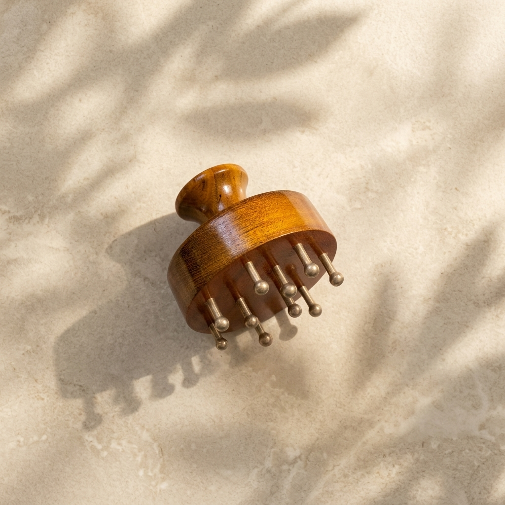 Unwind with the kansa scalp massager